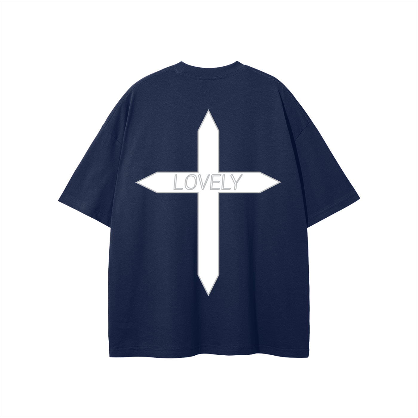 Blue Christ Is Lovely Tee