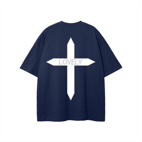 Blue Christ Is Lovely Tee