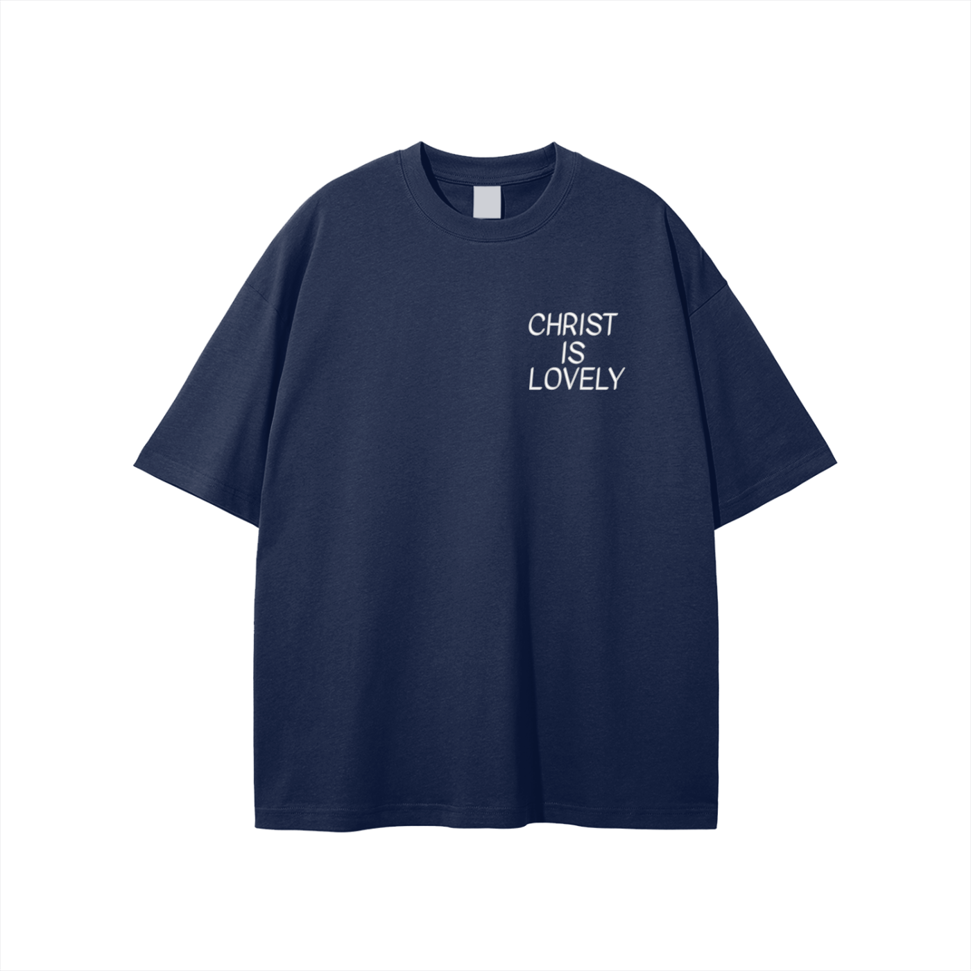 Blue Christ Is Lovely Tee