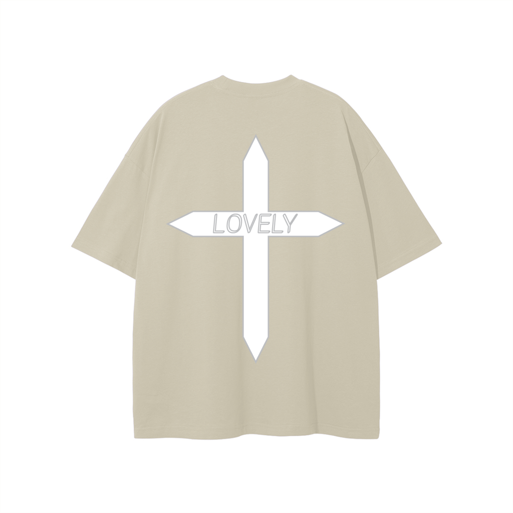 Tan Christ Is Lovely Tee